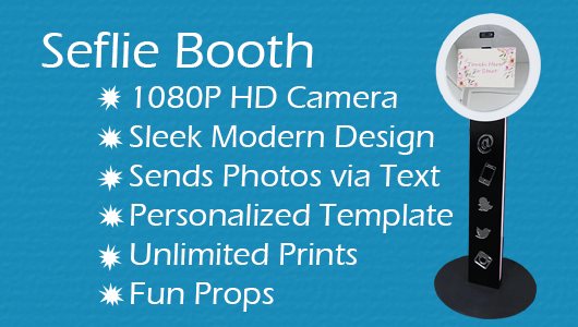 Selfie Photo Booth San Antonio | Photo Booth Rental